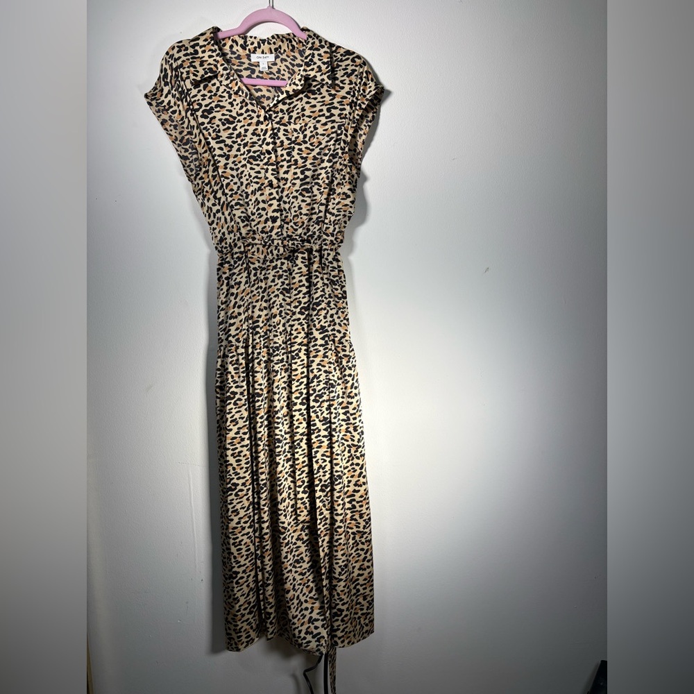 Chic Leopard Print Maxi Dress